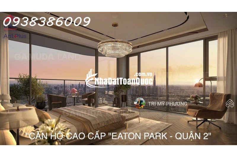 Eaton Park - chỉ 790 triệu, công chứng, sang tên ngay - căn 1PN + tháp A4 + view Rạch Chiếc